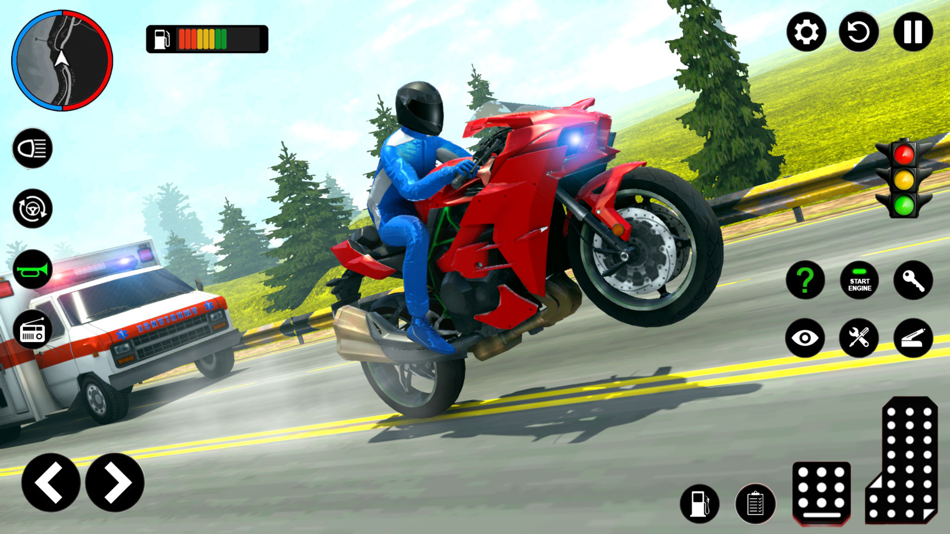 Traffic Bike Rider 3D - 1.1 - (iOS)