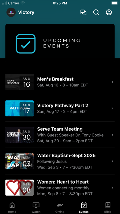 App screenshot