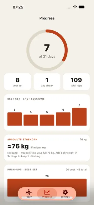 Pull-Up Trainer: First Rep screenshot 4
