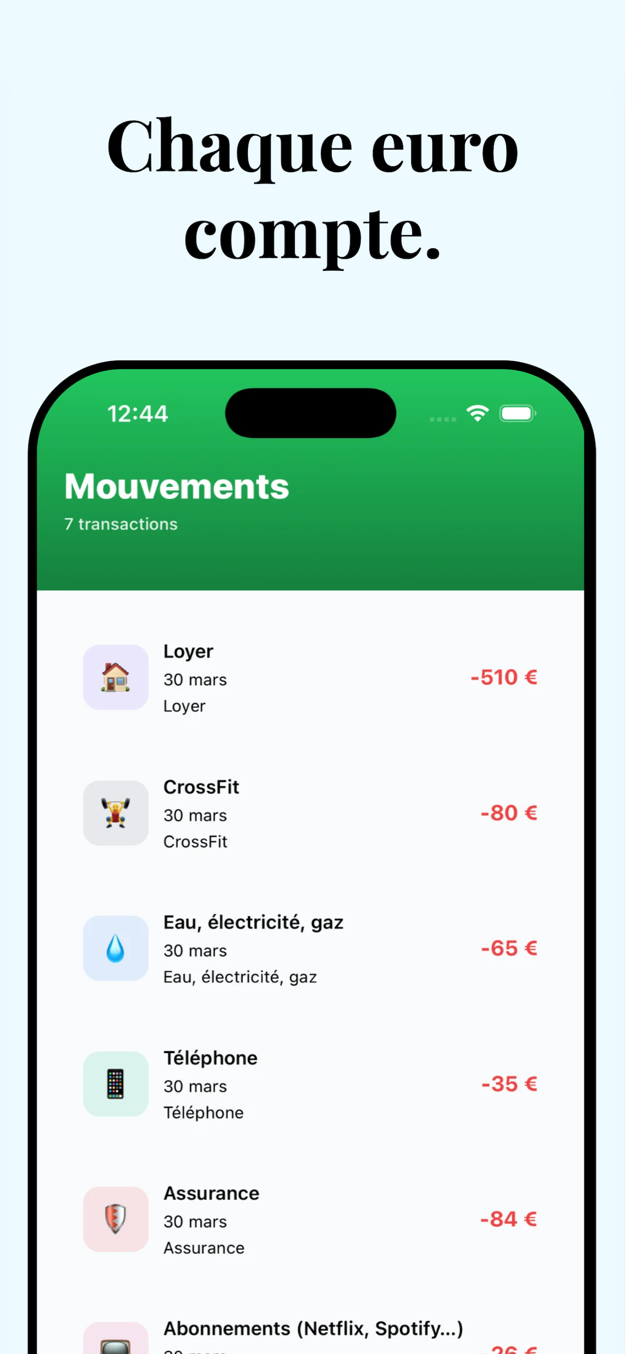 Budget Copain - Gérer Argent screenshot 3