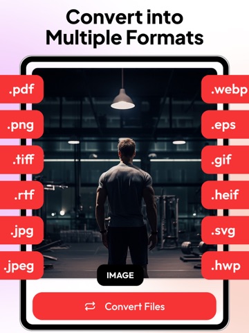Image Converter : JPG to PDF iPad screenshot