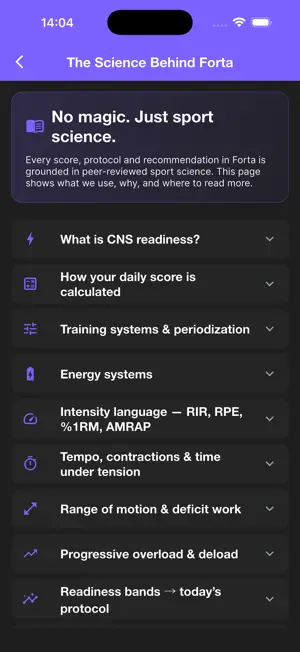 Forta: CNS Readiness Training screenshot 4