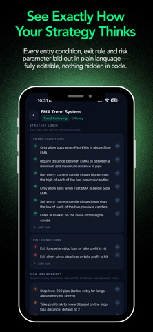 StrategyDynamics: Backtesting iPhone screenshot