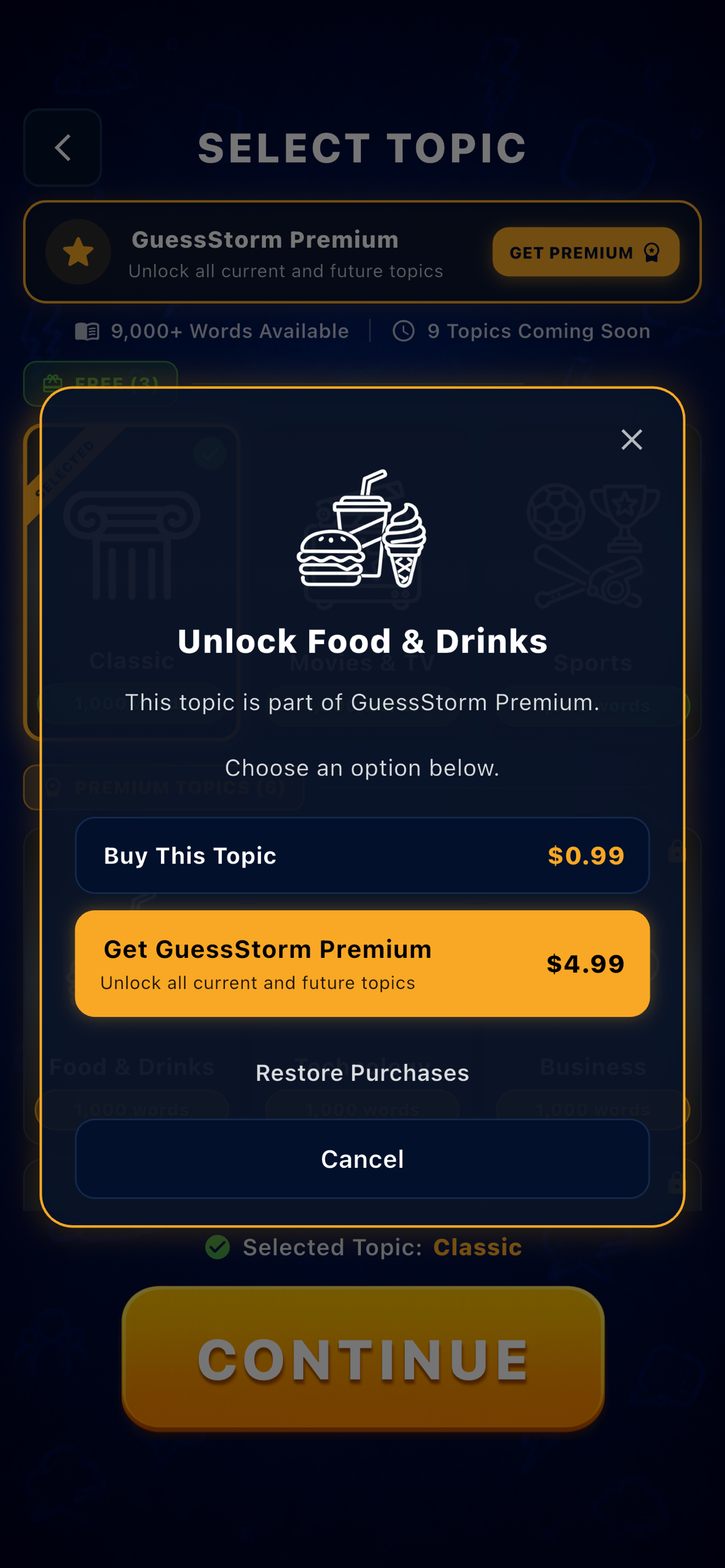 GuessStorm screenshot 3