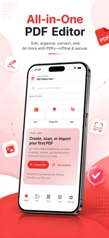 PDF Editor Pro - Screenshot 1 of 4