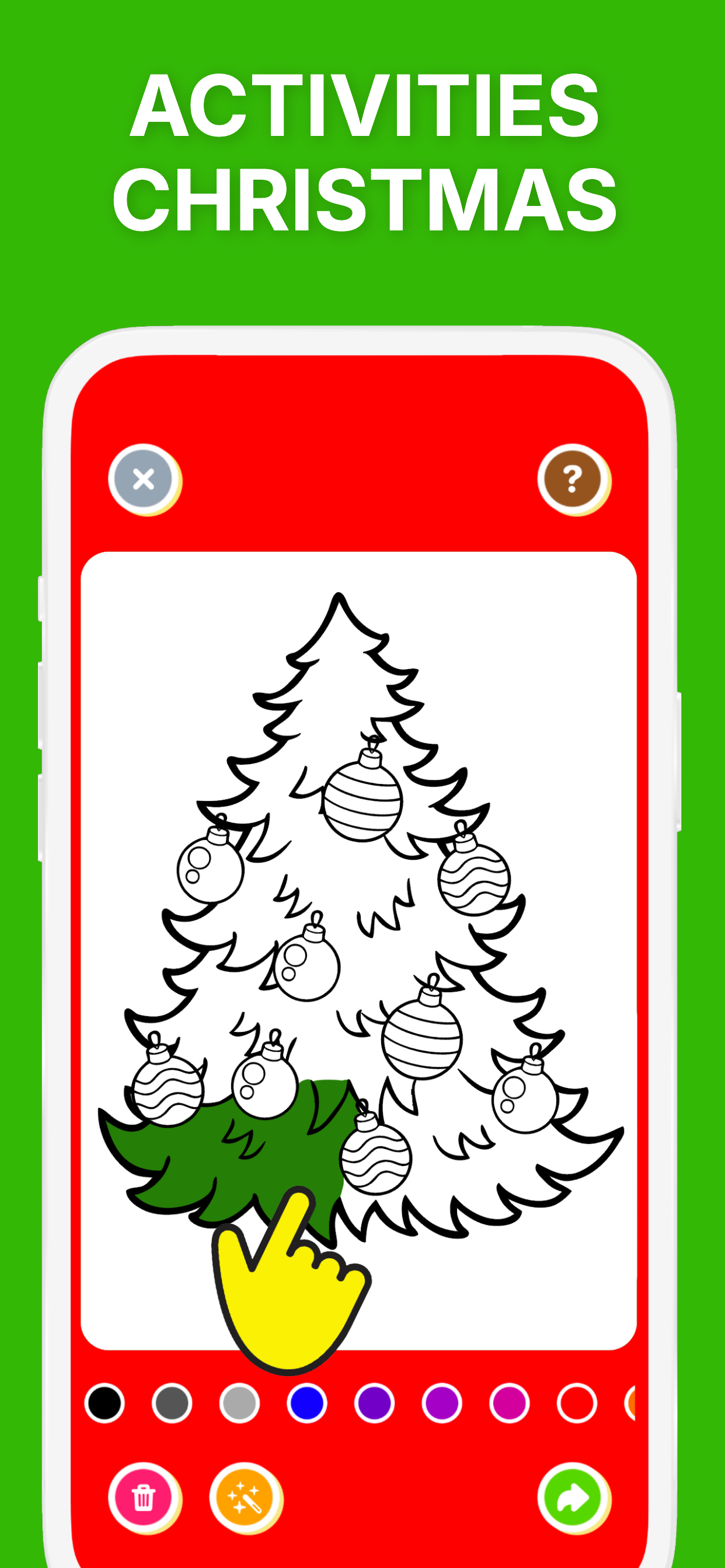 Christmas coloring for kids 3+ screenshot 6