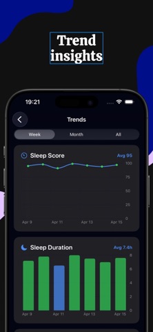 SleepTrace - Snore Tracker iPhone screenshot