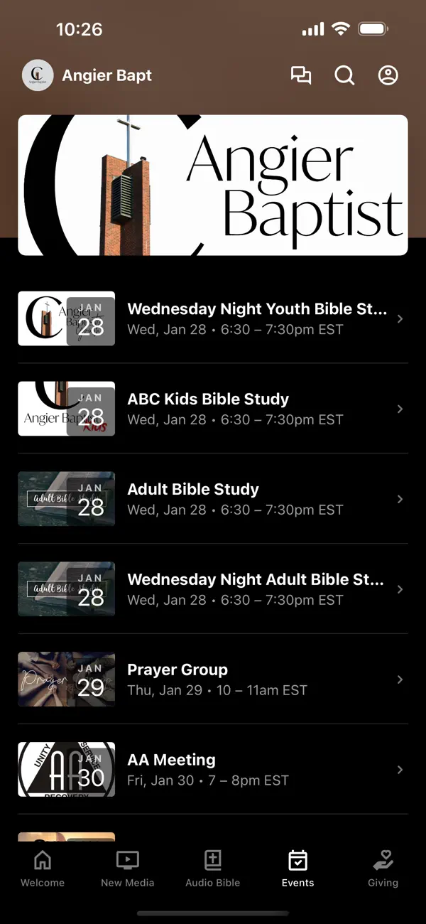 Screenshot #3 pour Angier Baptist Church