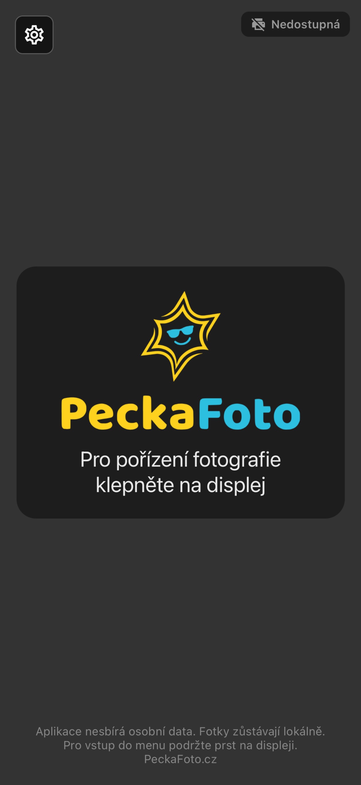 Screenshot 3 of PeckaFoto kiosek