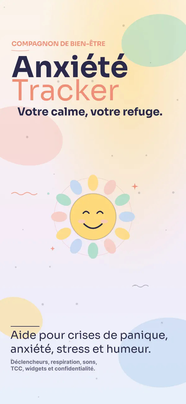 Screenshot #1 pour Anxiety Tracker
