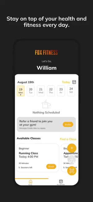 Fox Fitness FWTX screenshot 2