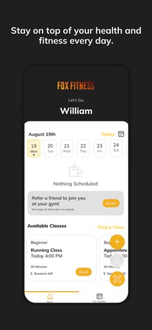 Fox Fitness FWTX screenshot