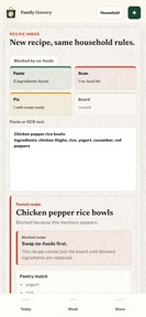 Family Grocery: Meal Planner screenshot