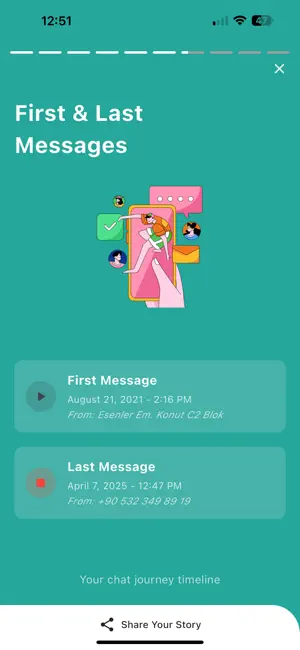 Chat Summary - Lover Analysis screenshot 2