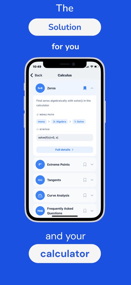 #6. CASify: TI-Nspire CAS Tutor (iOS) Ved: Lennart Koch