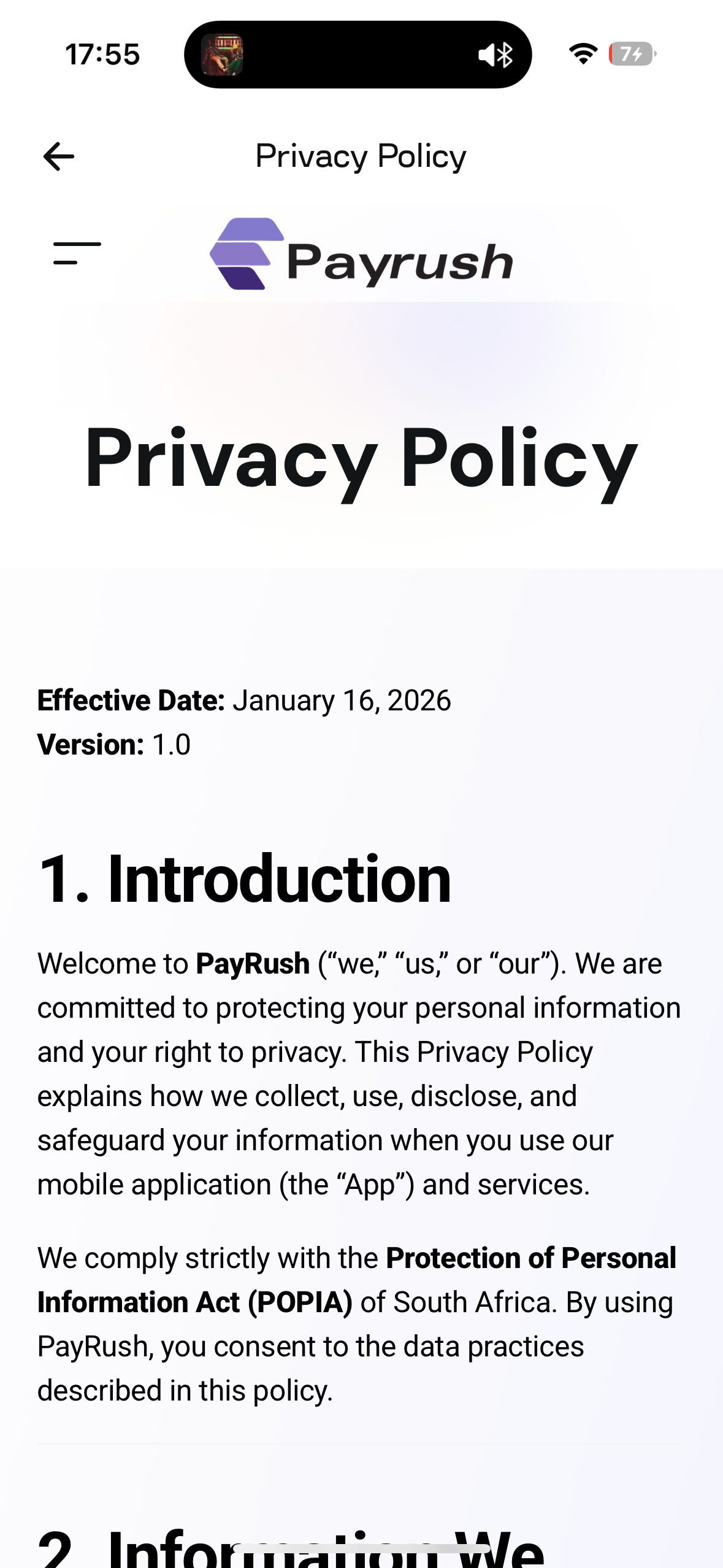 PayRush screenshot 5