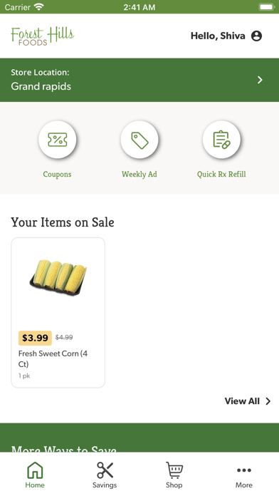 Forest Hills Foods Screenshot