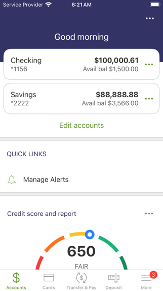 Abri Credit Union Screenshot
