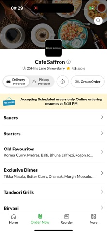 Cafe saffron Screenshot 2 of 4