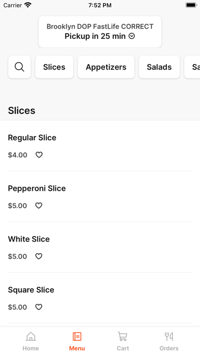 Brooklyn D.O.P. FastLife iPhone screenshot 2 - Food & Drink app