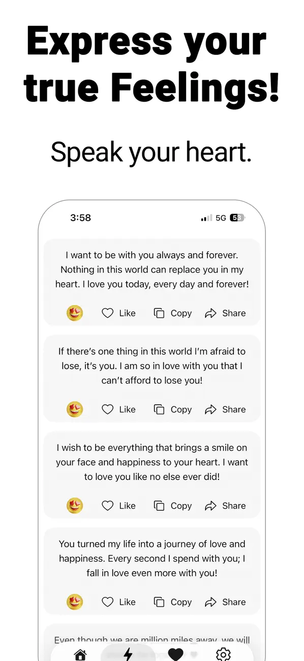 Screenshot #2 pour Messages & Quotes for WhatsApp