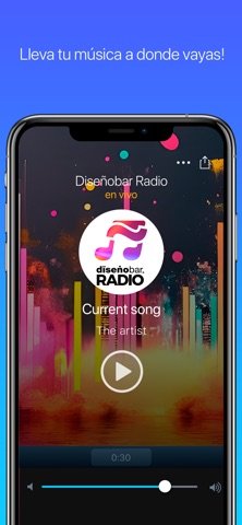 Diseñobar Radio screenshot