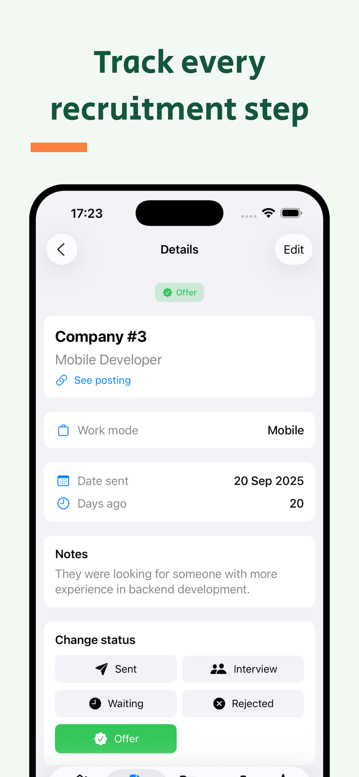 CV Tracker - Career Assistant
