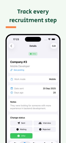 CV Tracker - Career Assistant screenshot