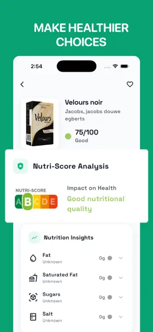 NutriScan: Barcode Scanner screenshot 3
