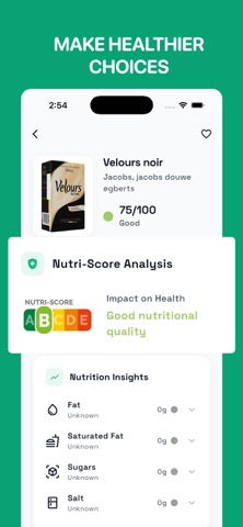 NutriScan: Barcode Scanner Screenshot 3 of 4