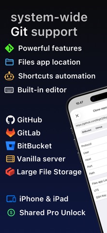 Git client - Working Copy app screenshot