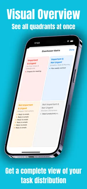 Eisenhower Todo App screenshot 3