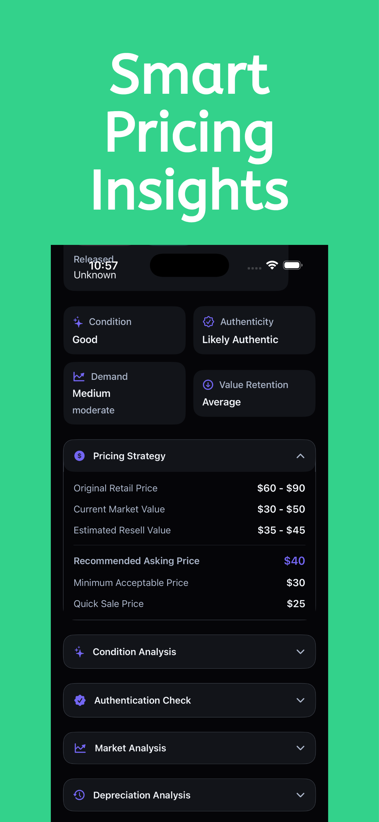 ReSell AI : Value Scanner