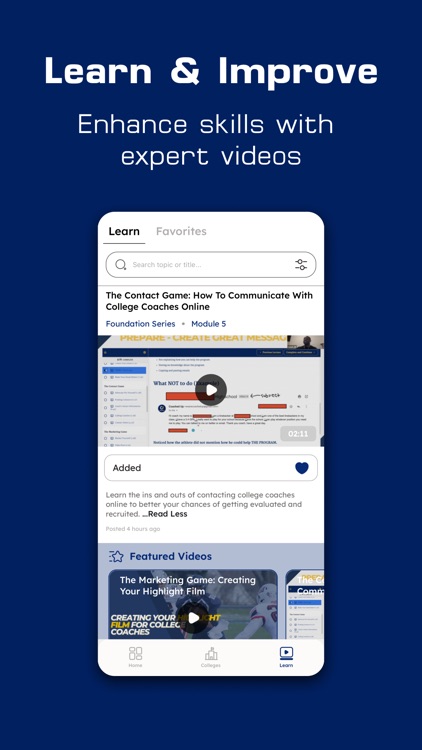 CoachedUp: College Recruiting screenshot-3