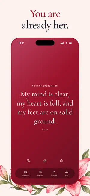 Lilia - Affirmations for Women screenshot 1