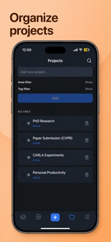 Mindwtr screenshot