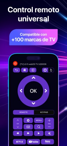RemoTV・Mando Universal Para TV iPhone screenshot 1