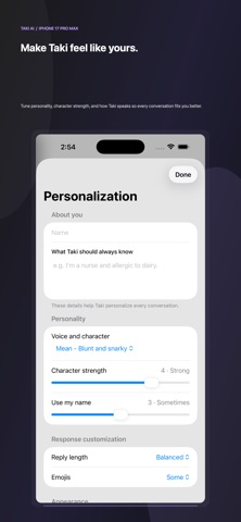 Taki AI Assistant Screenshot 2 of 5