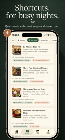 PlateMates: One Meal, Two Ways Screenshot 4 of 7