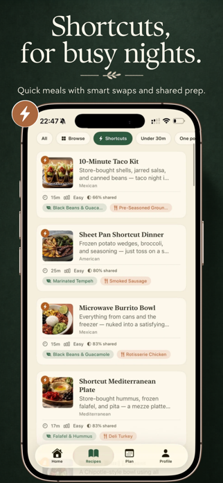 PlateMates: One Meal, Two Ways Screenshot 4 of 7