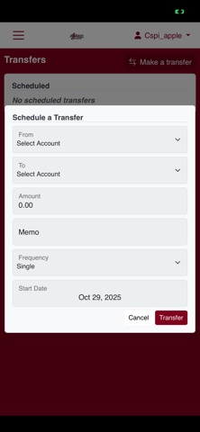 Adrian Bank Mobile Banking Screenshot 3 of 6