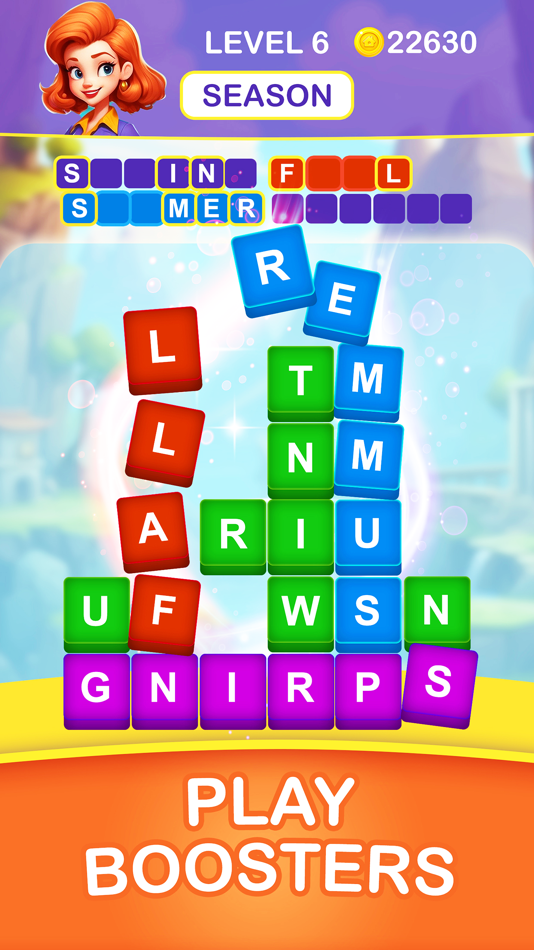 #3. Word Find - Crossword Puzzle (iOS) Av: Nirav Gabani