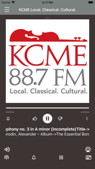 Classical KCME app screenshot