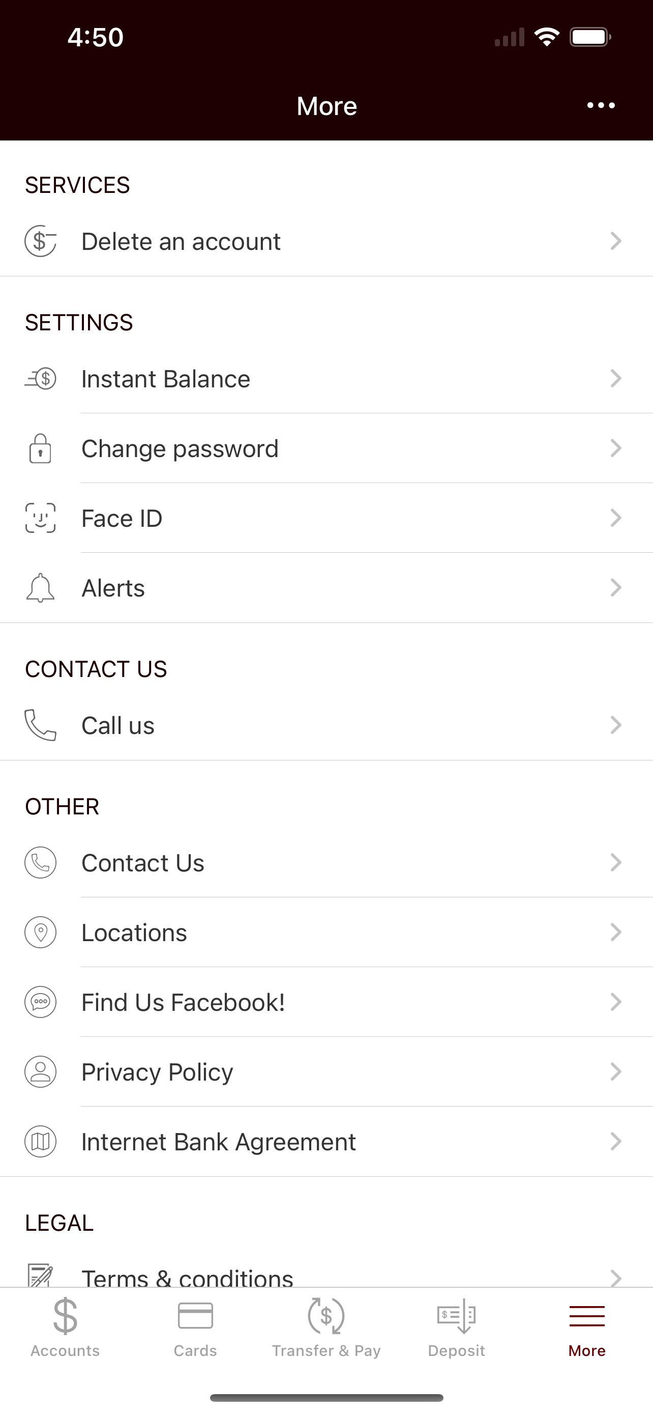 Landmark Bank Mobile Banking screenshot 4