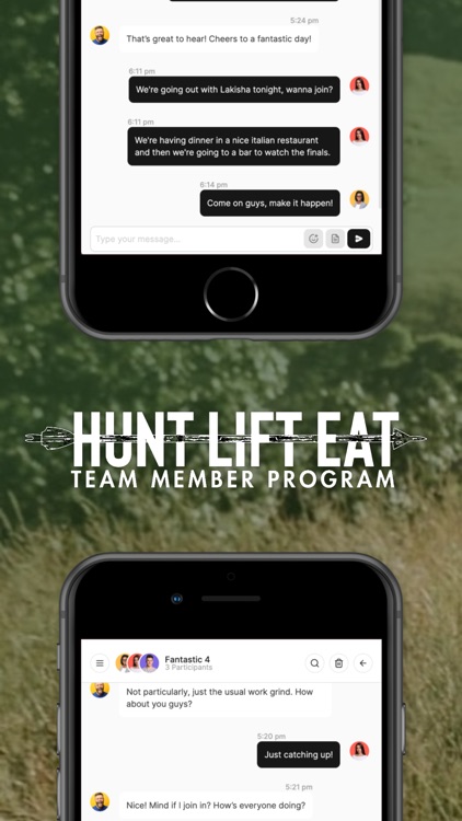 Hunt Lift Eat