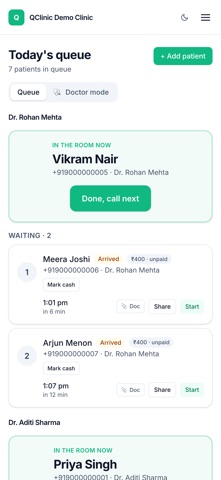 QClinic: Clinic Queue Screenshot 2 of 7