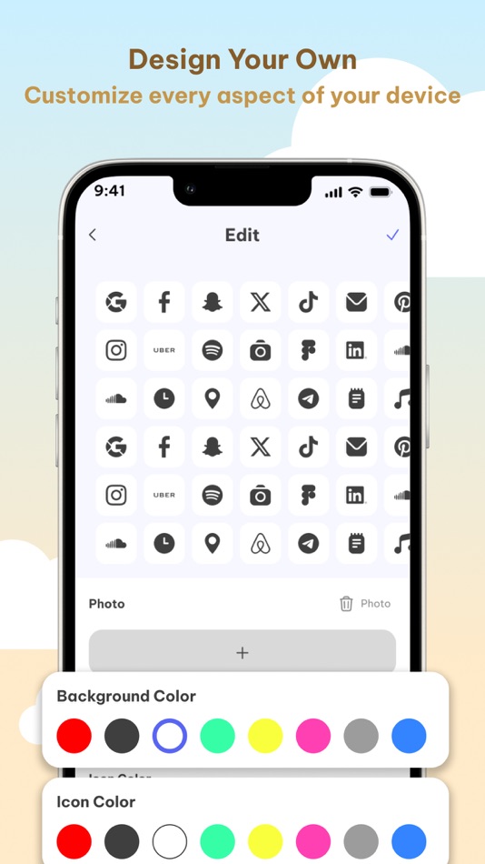 #1. DIY Theme Pack: Icon & Widget (iOS) Göre: Tam Tran