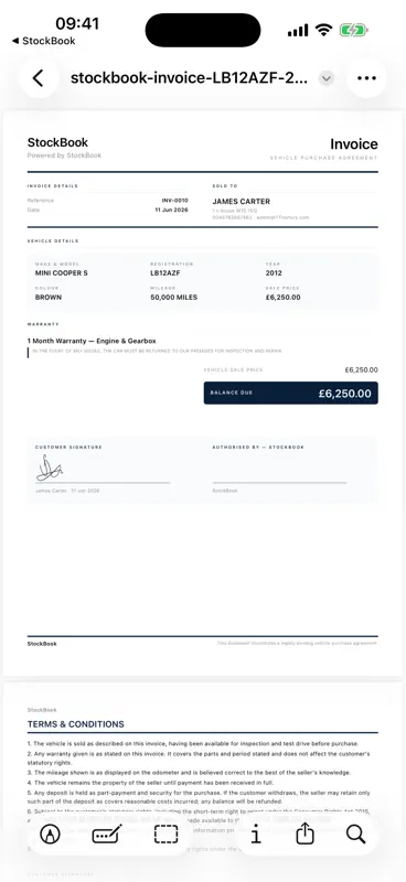 StockBook — Cars screenshot 10 of 10