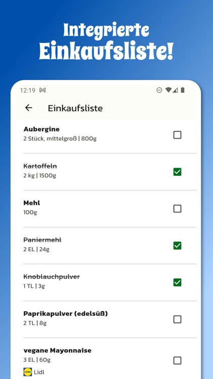 Lebensmittel Scanner & Rezepte screenshot-6