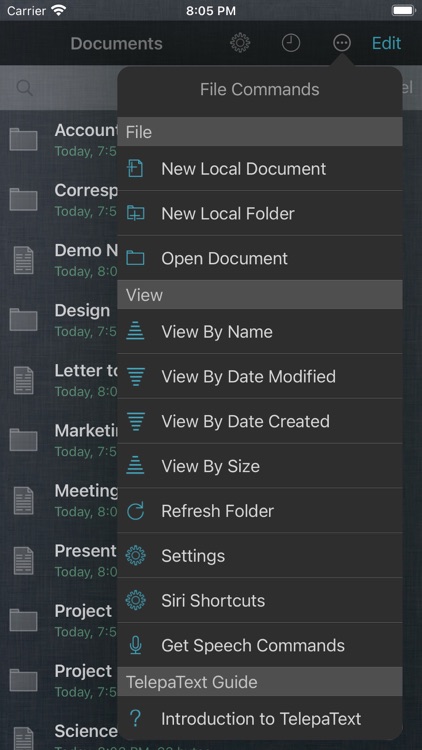 TelepaText - editor, speech screenshot-8